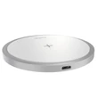 HOCO Qi univerzális vezeték nélküli töltő állomás - 15W - HOCO CW26 Wireless Fast Charger - fehér - Qi szabványos