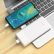 Univerzális hordozható, asztali akkumulátor töltő - HOCO J58 Power Bank - 2xUSB + Type-C + micro USB + PD3.0 + QC3.0 - 10.000 mAh - fehér