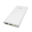 Univerzális hordozható, asztali akkumulátor töltő - HOCO J58 Power Bank - 2xUSB + Type-C + micro USB + PD3.0 + QC3.0 - 10.000 mAh - fehér