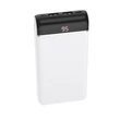 Univerzális hordozható, asztali akkumulátor töltő - HOCO J59A Power Bank - 2xUSB + Type-C + micro USB + Lightning - 20.000 mAh - fehér
