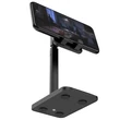HOCO univerzális asztali telefon/tablet tartó 4,7-10" méretű készülékhez - HOCO PH27 Stable Telescopic Desktop Stand - fekete