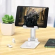 HOCO univerzális asztali telefon/tablet tartó 4,7-10" méretű készülékhez - HOCO PH29A Compatible Folding Desktop Stand - fehér