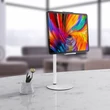 HOCO univerzális asztali telefon/tablet tartó 4,7-10" méretű készülékhez - HOCO PH30 Metal Desktop Stand - fekete