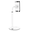 HOCO univerzális asztali telefon/tablet tartó 4,7-10" méretű készülékhez - HOCO PH30 Metal Desktop Stand - fehér
