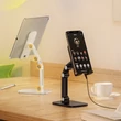 HOCO univerzális asztali telefon/tablet tartó 4,7-13" méretű készülékhez - HOCO PH34 Folding Desktop Stand - fehér