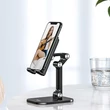 HOCO univerzális asztali telefon/tablet tartó 4,7-13" méretű készülékhez - HOCO PH34 Folding Desktop Stand - fekete