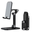 HOCO univerzális asztali telefon/tablet tartó 4,7-13" méretű készülékhez - HOCO PH34 Folding Desktop Stand - fekete