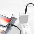 HOCO USB Type-C - Lightning adat- és töltőkábel 1,2 m-es vezetékkel - 18W - HOCO U64 Superior PD3.0 - fekete