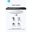 Devia Qi univerzális vezeték nélküli töltő állomás - 5V/2A - Devia Allen V.2 Wireless Charger - black - Qi szabványos