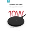 Devia Qi univerzális vezeték nélküli töltő állomás - 5V/2A - Devia Comet Series Ultra Thin Wireless Charger - black - Qi szabványos