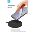 Devia Qi univerzális vezeték nélküli töltő állomás - 5V/2A - Devia Comet Series Ultra Thin Wireless Charger - black - Qi szabványos