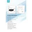 Devia Qi univerzális vezeték nélküli töltő állomás - 5V/2A - Devia Comet Series Ultra Thin Wireless Charger - white - Qi szabványos