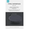 Devia Qi univerzális vezeték nélküli töltő állomás - 5V/20A - Devia UFO 10 in 1 HUB Wireless Charger - grey - Qi szabványos