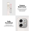 Ringke Camera Sytling hátsó kameravédő borító - Apple iPhone 12 - silver