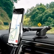 HOCO vezeték nélküli autós tartó/gyorstöltő - 15 W - HOCO S14 Automatic Induction Wireless Fast Charging Holder - Qi szabványos - arany