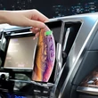HOCO vezeték nélküli autós tartó/gyorstöltő - 15 W - HOCO S14 Automatic Induction Wireless Fast Charging Holder - Qi szabványos - arany