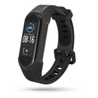 Xiaomi Mi Smart Band 5/Mi Smart Band 6 aktivitásmérőhöz szilikon csuklópánt - Armor - fekete