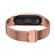 Xiaomi Mi Smart Band 5/Mi Smart Band 6 aktivitásmérőhöz fém szíj rozsdamentes acélból - Milanese - rose gold