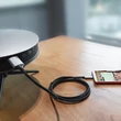 HOCO Type-C + HDMI kábel 1,8 m-es vezetékkel - HOCO UA13 Type-C to HDMI Adapter Full HD/4K - szürke/fekete