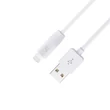 Apple iPhone Lightning USB töltő- és adatkábel 2 m-es vezetékkel - HOCO X1 Lightning Cable - 2.1A - fehér
