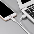 Apple iPhone Lightning USB töltő- és adatkábel 2 m-es vezetékkel - HOCO X1 Lightning Cable - 2.1A - fehér