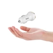 HOCO 2xUSB szivargyújtós töltő adapter - 5V/2,1A - HOCO Z1 - fehér