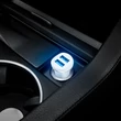 HOCO 2xUSB szivargyújtós töltő adapter - 5V/2,1A - HOCO Z1 - fehér