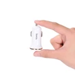 HOCO 2xUSB szivargyújtós töltő adapter - 5V/2,1A - HOCO Z1 - fehér