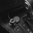 Apple iPhone Lightning + USB szivargyújtós töltő - 5V/2,4A - HOCO Z21A Car Charger with Cable - fekete