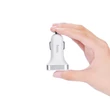 HOCO 2xUSB szivargyújtós töltő adapter - 5V/3,1A - HOCO Z3 Fast Charging - fehér