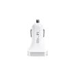 HOCO 2xUSB szivargyújtós töltő adapter - 5V/3,1A - HOCO Z3 Fast Charging - fehér