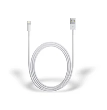 Apple iPhone Lightning eredeti, gyári USB töltő- és adatkábel 1 m-es vezetékkel - Lightning - MD818ZM/A (ECO csomagolás)