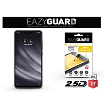 Xiaomi Mi 8 Lite gyémántüveg képernyővédő fólia - Diamond Glass 2.5D Fullcover - fekete