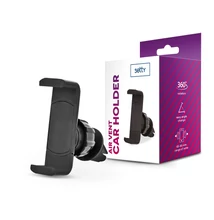 Setty univerzális szellőzőrácsba illeszthető autós tartó - Setty 98226 Car Holder - fekete