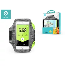Univerzális kartok sportoláshoz, max. 4,7-6,5" méretű készülékekhez - Devia Easy Go Universal Armband - black/grey