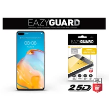 Huawei P40 gyémántüveg képernyővédő fólia - Diamond Glass 2.5D Fullcover - fekete