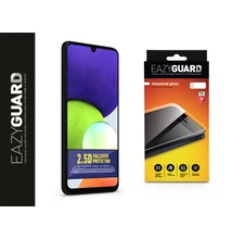 Samsung A225F Galaxy A22 4G/M225F Galaxy M22 4G gyémántüveg képernyővédő fólia - Diamond Glass 2.5D Fullcover - fekete