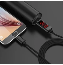 Cellect MDCU-DIGITAL-TYPE-C 1.2m fekete adatkábel digitális kijelzővel