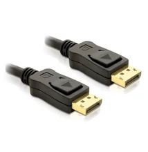Delock 82585 2 méter Displayport 4K fekete kábel