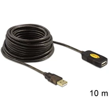 Delock USB 2.0 hosszabbító kábel, aktív 10m