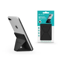 Devia univerzális asztali telefontartó beépített mágneslemezzel - Devia Phone Back Stick Bracket - black
