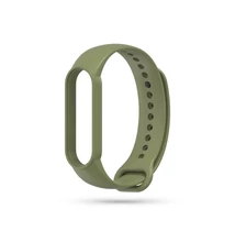 Xiaomi Mi Smart Band 5/Mi Smart Band 6 aktivitásmérőhöz szilikon csuklópánt - zöld