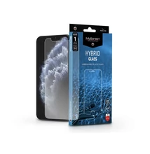 Apple iPhone XS Max/11 Pro Max rugalmas üveg képernyővédő fólia - MyScreen Protector Hybrid Glass - transparent