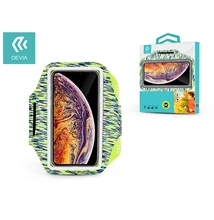 Univerzális kartok sportoláshoz, max. 4,7-6,5" méretű készülékekhez - Devia Easy Go Universal Armband - green