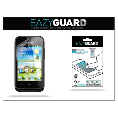 Huawei Ascend Y210D képernyővédő fólia - 2 db/csomag (Crystal/Antireflex)