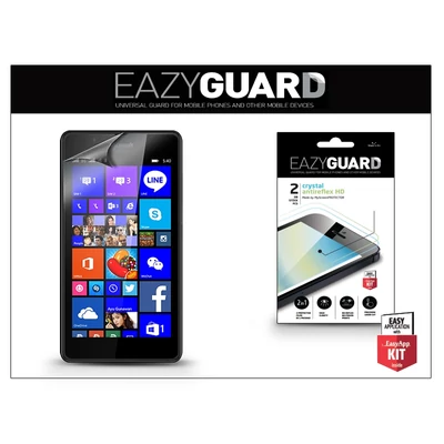 Microsoft Lumia 540 képernyővédő fólia - 2 db/csomag (Crystal/Antireflex HD)