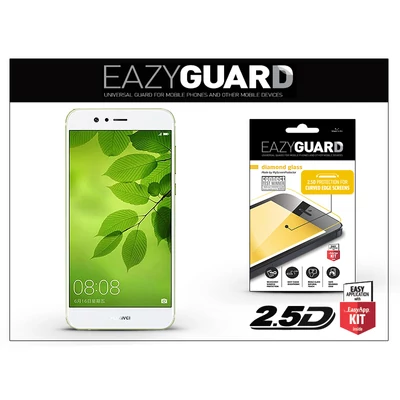 Huawei Nova 2 Plus gyémántüveg képernyővédő fólia - Diamond Glass 2.5D Fullcover - fehér