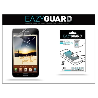 Samsung N7000 Galaxy Note képernyővédő fólia - 2 db/csomag (Crystal/Antireflex HD)
