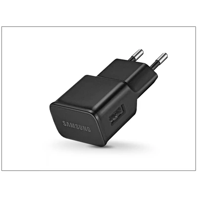 Samsung gyári USB hálózati töltő adapter - 5V/2A - EP-TA12EBE black (ECO csomagolás)