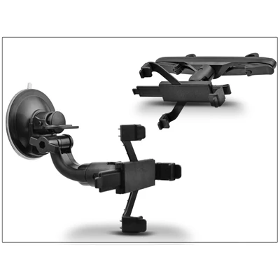 Univerzális fejtámlára és szélvédőre szerelhető Tablet PC autós tartó 7 - 10" méretű készülékekhez - AX01 2in1 (csomagolás nélküli)